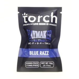 TORCH HAYMAKER GUMMIES-2ct-Blue-Razz