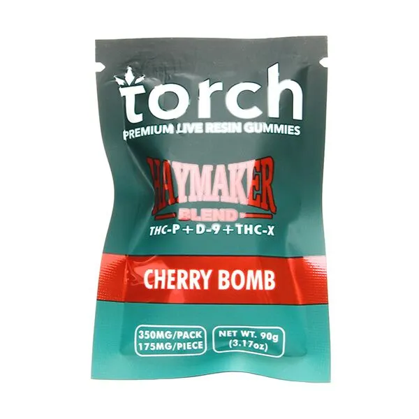 TORCH HAYMAKER GUMMIES-2ct-Cherry-Bomb TORCH HAYMAKER GUMMIES-2ct-Cherry-Bomb