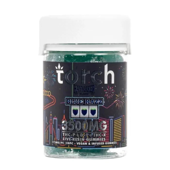 TORCH HAYMAKER GUMMIES_3500mg_-_blue_razz TORCH HAYMAKER GUMMIES_3500mg_-_blue_razz