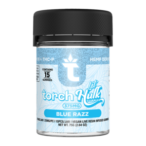 TORCH LIL HULK GUMMIES_375mg-Blue-Razz