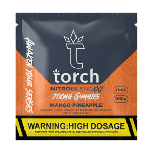 TORCH NITRO BLEND XXL GUMMIES-2ct-700mg-gummies-Mango-Pineapple