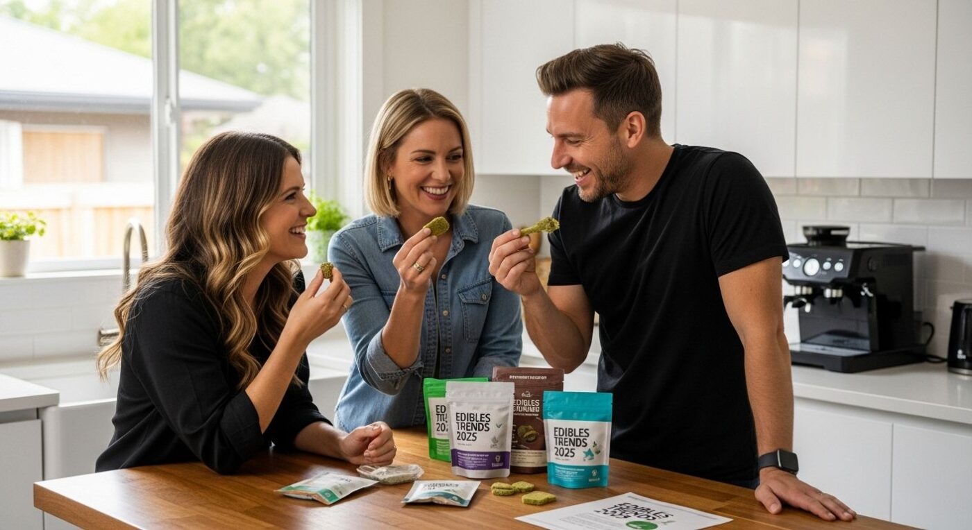 cannabis edibles 2025 trends